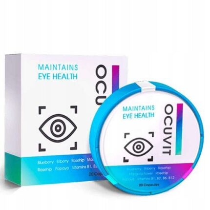 Supliment alimentar, Ocuvit, 20 capsule, extracte naturale